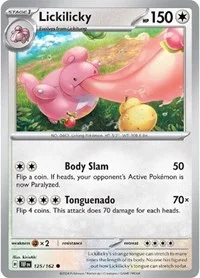 Lickilicky | 125/162 | Reverse Holofoil | SV05: Temporal Forces Lickilicky | 125/162 | Reverse Holofoil | SV05: Temporal Forces