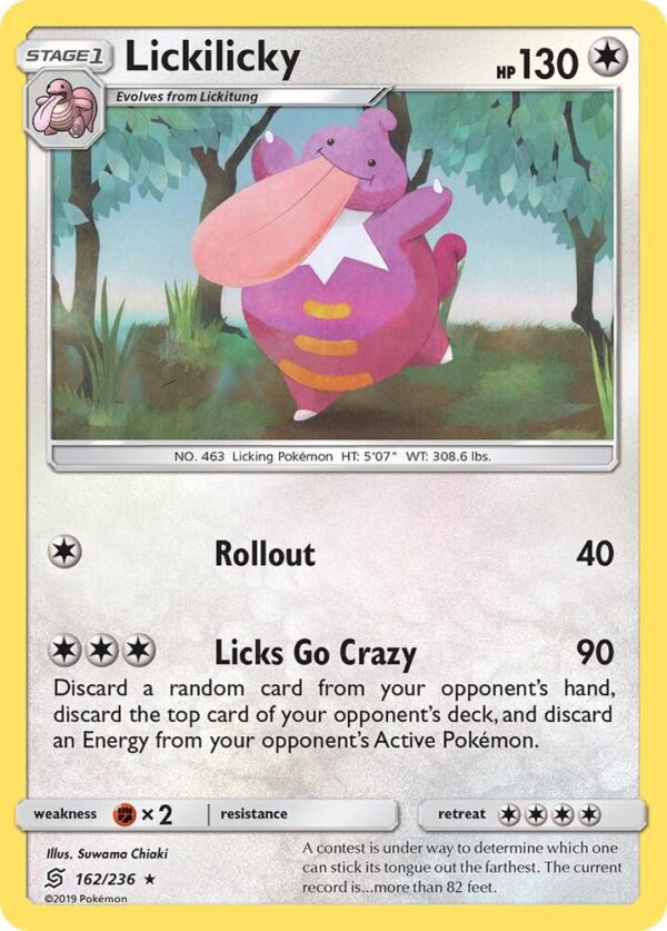 Lickilicky 162/236 Normal SM – Unified Minds Lickilicky 162/236 Normal SM – Unified Minds