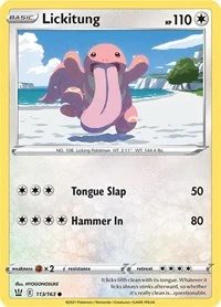 Lickitung | 113/163 | Reverse Holofoil | SWSH05: Battle Styles Lickitung | 113/163 | Reverse Holofoil | SWSH05: Battle Styles