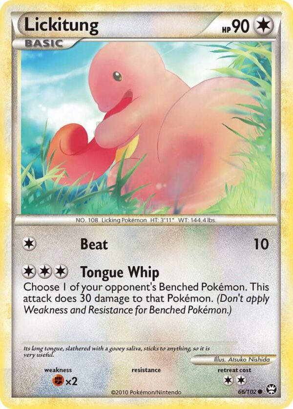 Lickitung 66/102 Normal Triumphant Lickitung 66/102 Normal Triumphant