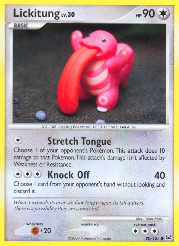Lickitung 80/127 Reverse Holofoil Platinum Lickitung 80/127 Reverse Holofoil Platinum