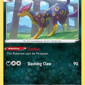 Liepard 107/189 Reverse Holofoil SWSH03: Darkness Ablaze Liepard 107/189 Reverse Holofoil SWSH03: Darkness Ablaze