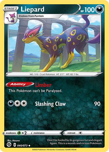 Liepard 40/73 Normal Champion’s Path Liepard 40/73 Normal Champion’s Path