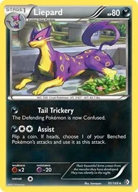 Liepard | 91/149 | Reverse Holofoil | Boundaries Crossed