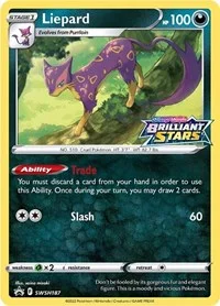 Liepard | SWSH187 | Holofoil | SWSH: Sword & Shield Promo Cards Liepard | SWSH187 | Holofoil | SWSH: Sword & Shield Promo Cards