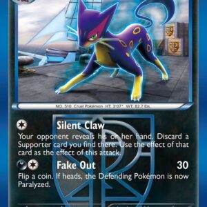 Liepard (Team Plasma) 84/135 Reverse Holofoil Plasma Storm Liepard (Team Plasma) 84/135 Reverse Holofoil Plasma Storm