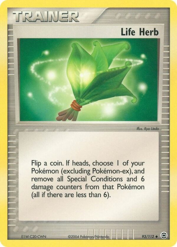 Life Herb 93/112 Normal FireRed & LeafGreen Life Herb 93/112 Normal FireRed & LeafGreen