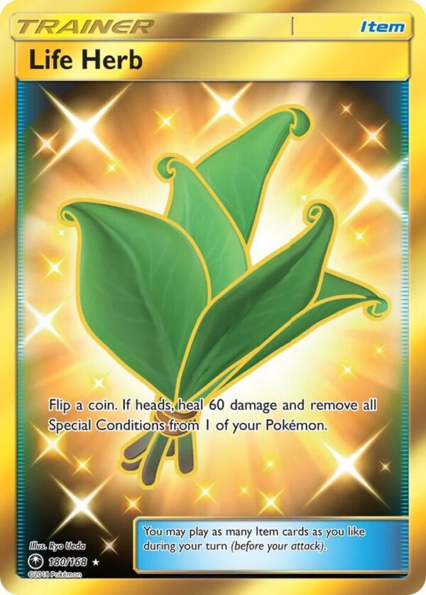 Life Herb (Secret) 180/168 Holofoil SM – Celestial Storm Life Herb (Secret) 180/168 Holofoil SM – Celestial Storm