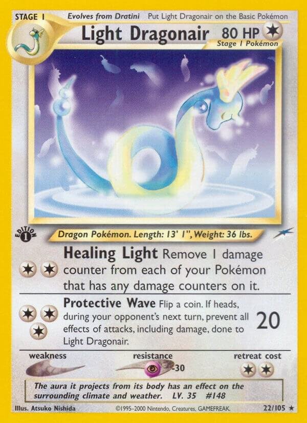 Light Dragonair 022/105 Unlimited Neo Destiny Light Dragonair 022/105 Unlimited Neo Destiny