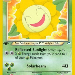 Light Sunflora 072/105 1st Edition Neo Destiny