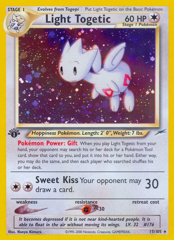Light Togetic 015/105 1st Edition Holofoil Neo Destiny