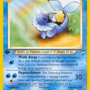 Light Vaporeon 052/105 Unlimited Neo Destiny Light Vaporeon 052/105 Unlimited Neo Destiny
