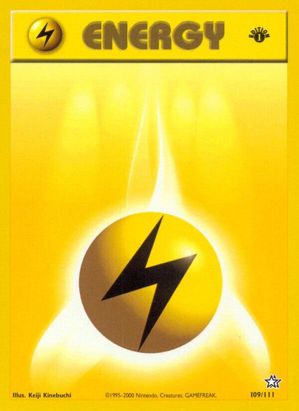 Lightning Energy 109/111 Unlimited Neo Genesis