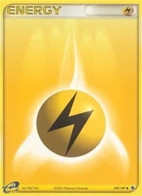 Lightning Energy | 109/109 | Reverse Holofoil | Ruby and Sapphire