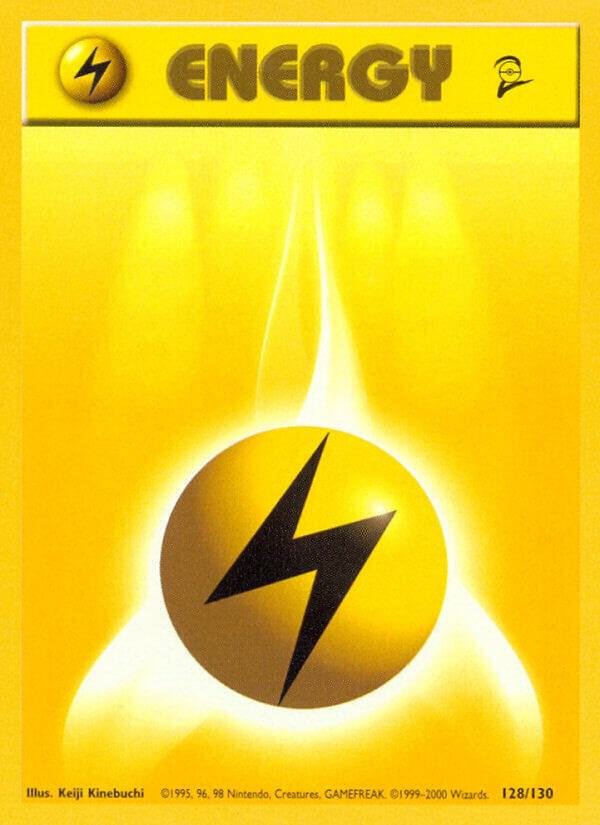 Lightning Energy 128/130 Normal Base Set 2 Lightning Energy 128/130 Normal Base Set 2