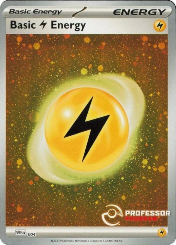 Lightning Energy (2023) 004 Holofoil Professor Program Promos Lightning Energy (2023) 004 Holofoil Professor Program Promos
