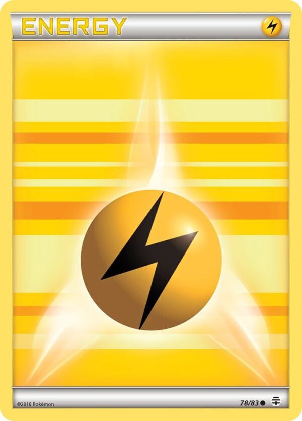 Lightning Energy 78/83 Reverse Holofoil Generations