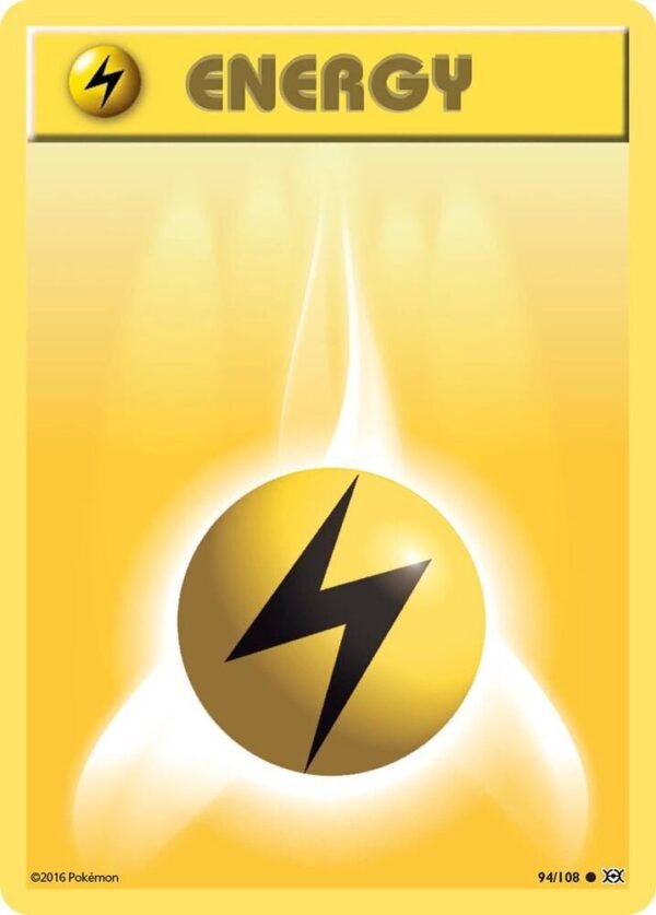 Lightning Energy 94/108 Reverse Holofoil XY – Evolutions