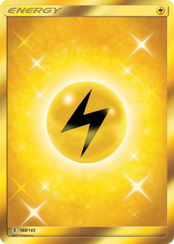 Lightning Energy (Secret) 168/145 Holofoil SM – Guardians Rising