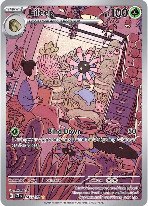 Lileep 145/142 Holofoil SV07: Stellar Crown Lileep 145/142 Holofoil SV07: Stellar Crown