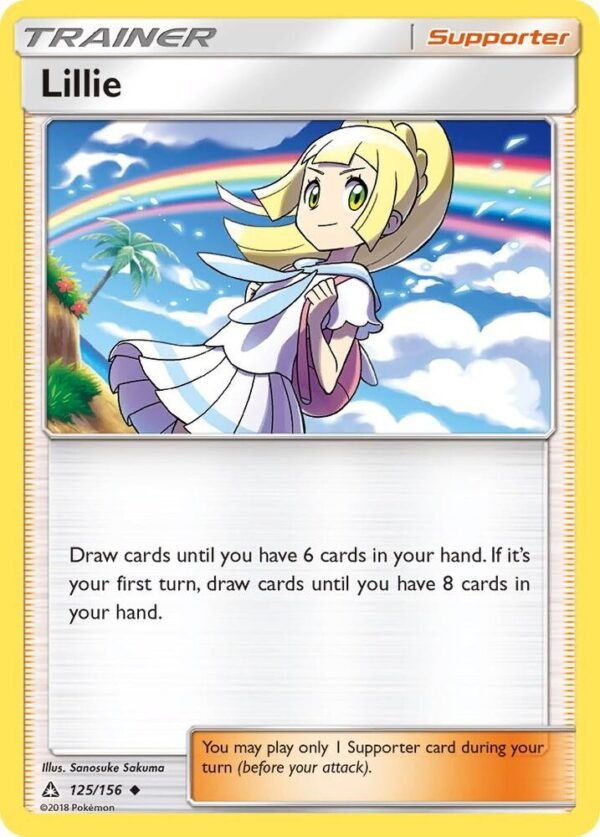 Lillie 125/156 Reverse Holofoil SM – Ultra Prism Lillie 125/156 Reverse Holofoil SM – Ultra Prism