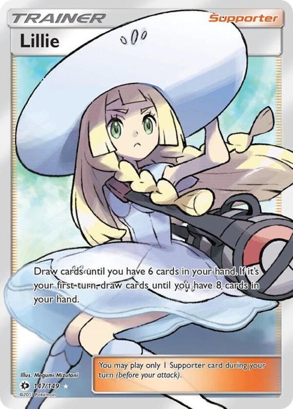 Lillie (Full Art) 147/149 Holofoil SM Base Set Lillie (Full Art) 147/149 Holofoil SM Base Set