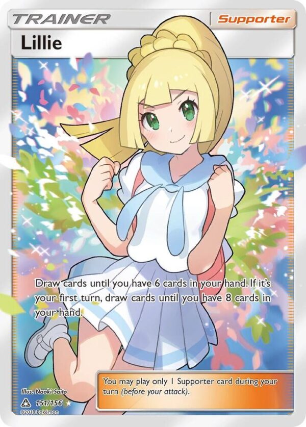 Lillie (Full Art) 151/156 Holofoil SM – Ultra Prism Lillie (Full Art) 151/156 Holofoil SM – Ultra Prism