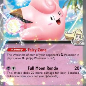 Lillie’s Clefairy ex 056/159 Holofoil SV09: Journey Together Lillie’s Clefairy ex 056/159 Holofoil SV09: Journey Together