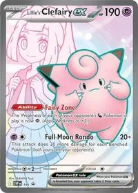 Lillie's Clefairy ex | 195 | Holofoil | SV: Scarlet & Violet Promo Cards