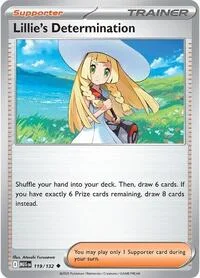 Lillie's Determination | 119/132 | Normal | ME01: Mega Evolution