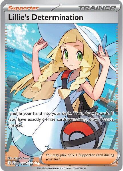 Lillie’s Determination 169/132 Holofoil ME01: Mega Evolution Lillie’s Determination 169/132 Holofoil ME01: Mega Evolution