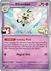 Lillie's Ribombee | 067/159 | Holofoil | Prize Pack Series Cards