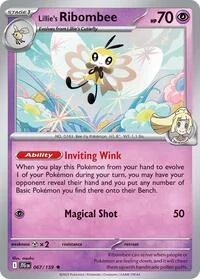 Lillie's Ribombee | 067/159 | Holofoil | SV09: Journey Together