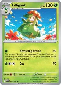 Lilligant | 007/086 | Normal | SV: Black Bolt