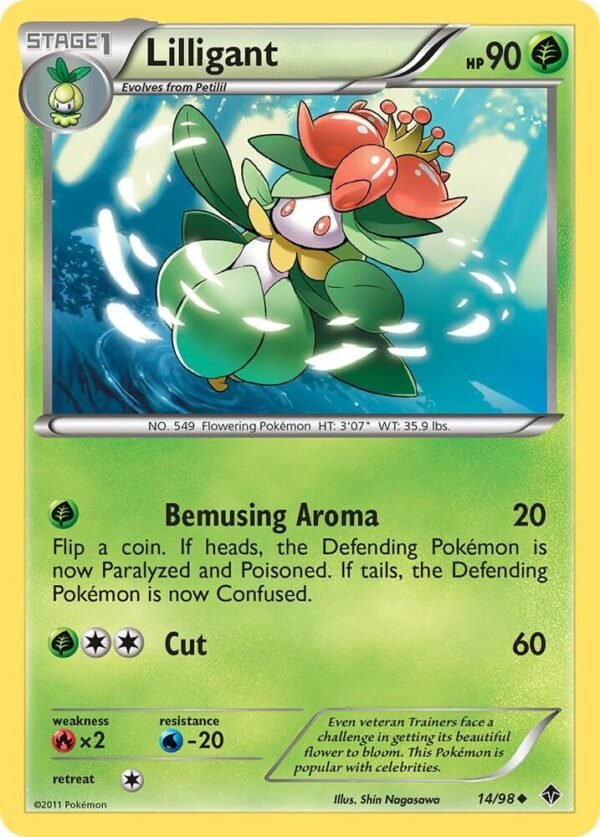 Lilligant 14/98 Normal Emerging Powers