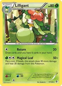 Lilligant | 17/149 | Reverse Holofoil | Boundaries Crossed