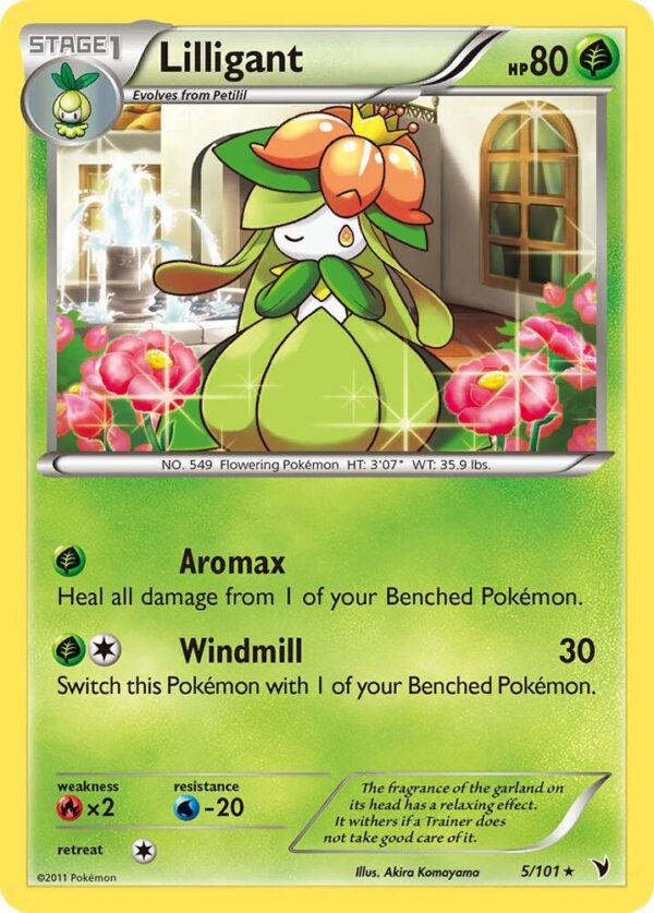 Lilligant 5/101 Reverse Holofoil Noble Victories