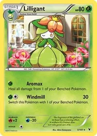 Lilligant | 5/101 | Reverse Holofoil | Noble Victories