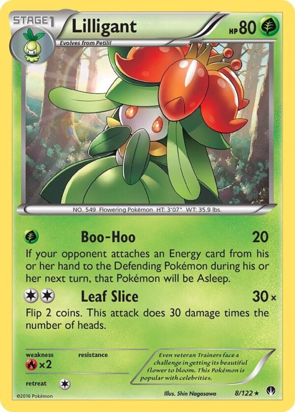 Lilligant 8/122 Normal XY – BREAKpoint Lilligant 8/122 Normal XY – BREAKpoint