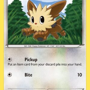 Lillipup (80) 80/114 Reverse Holofoil Black and White