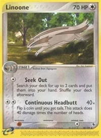 Linoone | 38/109 | Reverse Holofoil | Ruby and Sapphire