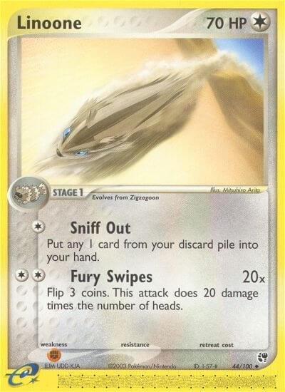 Linoone 44/100 Normal Sandstorm