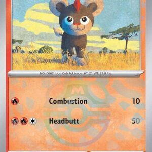 Litleo (Master Ball Pattern) 015/131 Holofoil SV: Prismatic Evolutions
