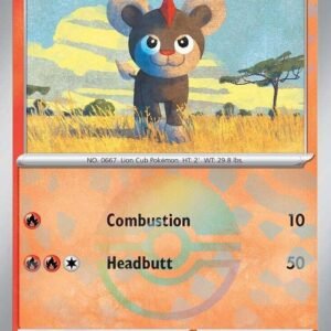 Litleo (Poke Ball Pattern) 015/131 Holofoil SV: Prismatic Evolutions Litleo (Poke Ball Pattern) 015/131 Holofoil SV: Prismatic Evolutions