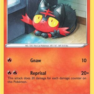 Litten 030/195 Reverse Holofoil SWSH12: Silver Tempest