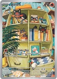 Litten | 167/162 | Holofoil | SV05: Temporal Forces