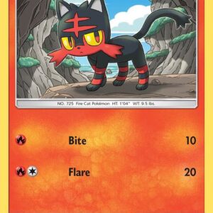 Litten 24/149 Normal SM Base Set Litten 24/149 Normal SM Base Set
