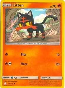 Litten | 24/149 (Water Web Holo) | 024/149 | Holofoil | Miscellaneous Cards & Products
