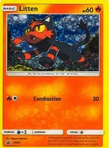 Litten | SM02 (General Mills Promo) | Holofoil | Miscellaneous Cards & Products