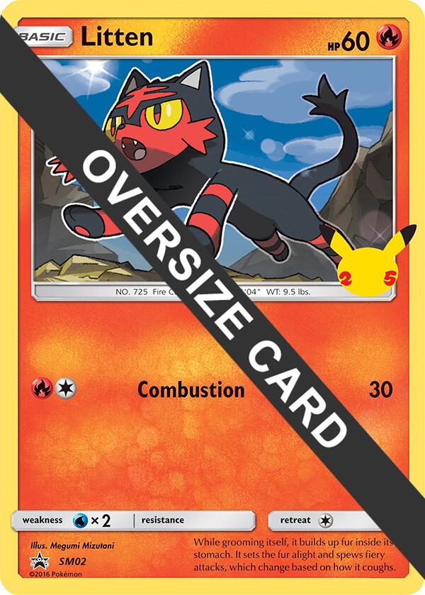 Litten SM02 Normal First Partner Pack Litten SM02 Normal First Partner Pack